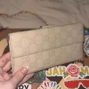 Authentic GUCCI GG Guccissima Leather Biford Long Wallet #23579